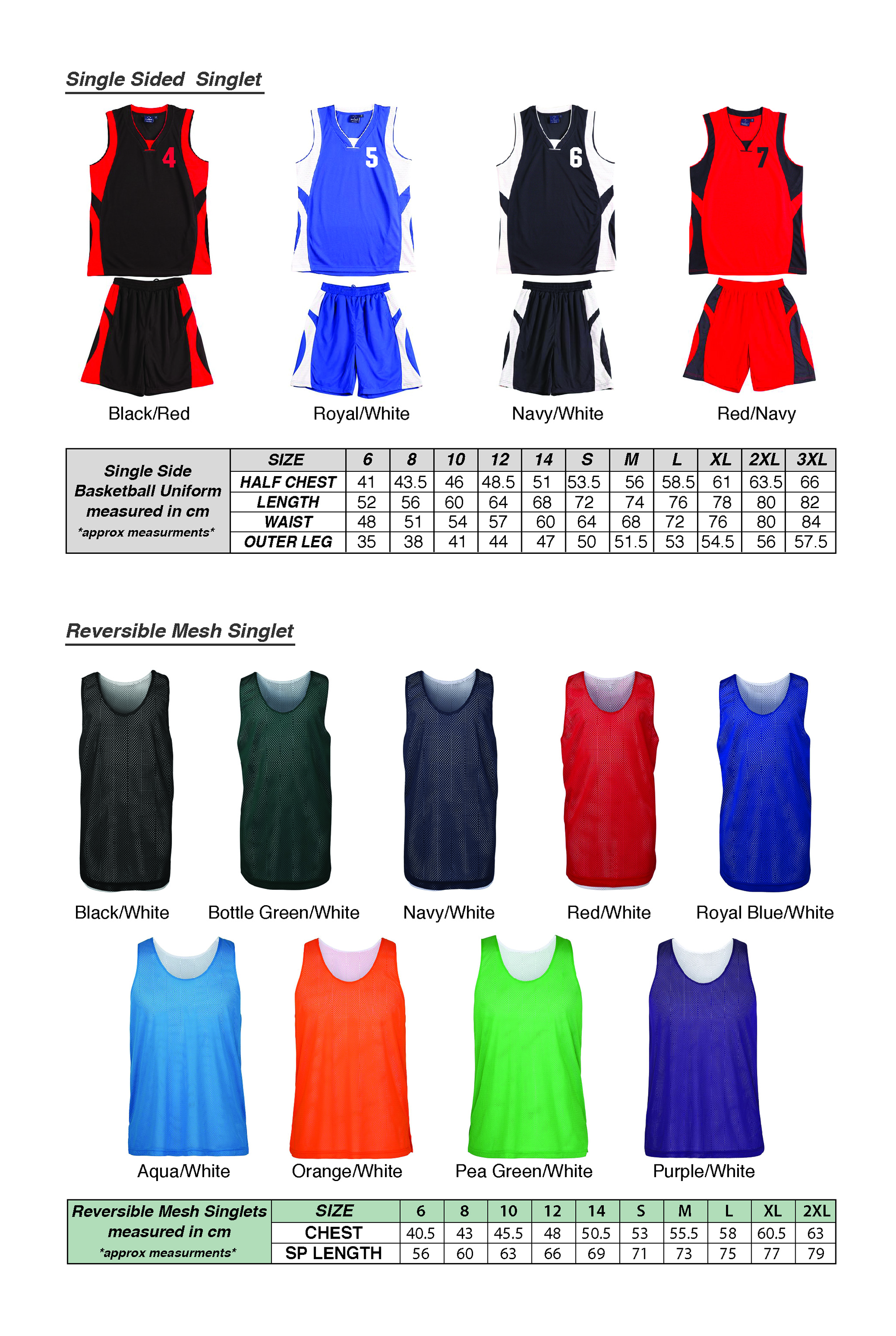 stock basketball uniforms